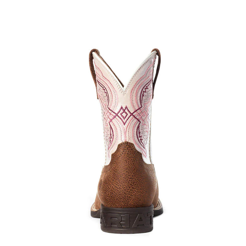 Ariat Kids Double Kicker Square Toe Western Boot