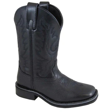 Smoky Mountain Kids Outlaw Black Western Boot