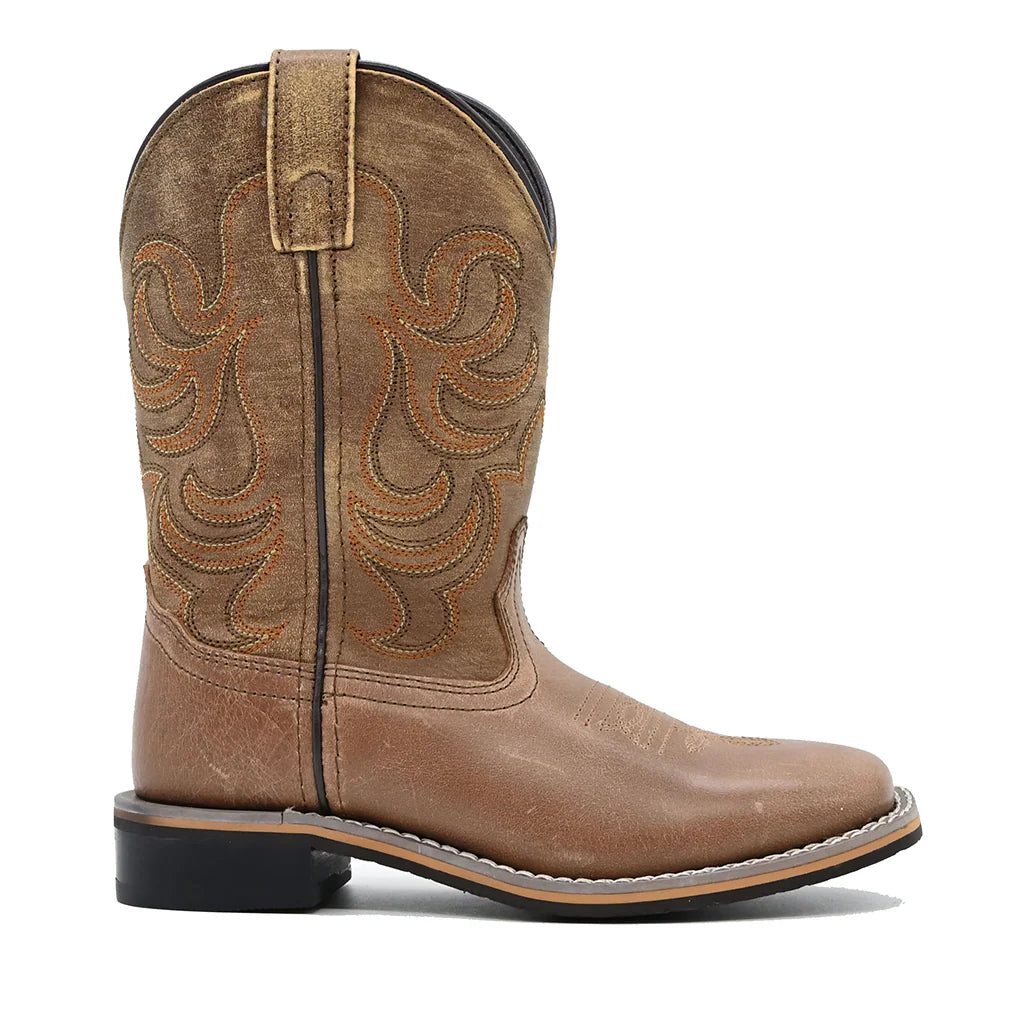 Smoky Mountain Kids Leroy Square Toe Cowboy Boot