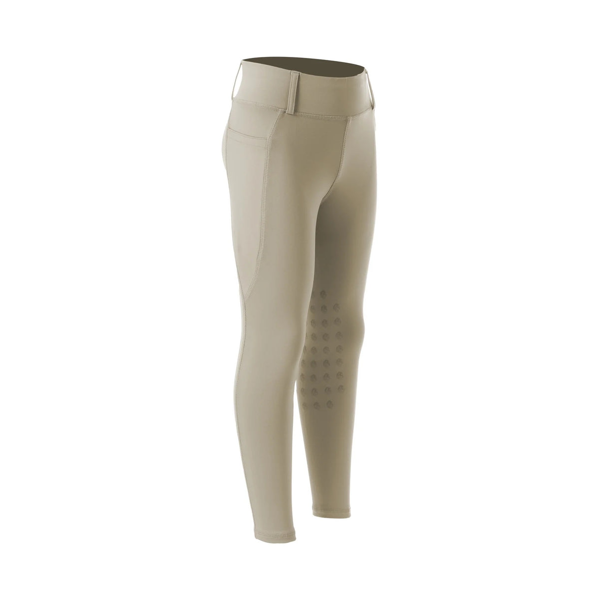 Equinavia Classic Kids Knee Patch Riding Tights - Tan