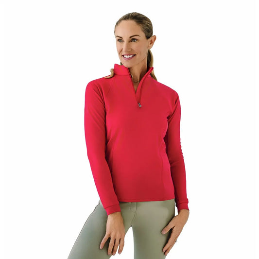 Ovation Women's 1/4 Zip Long Sleeves Sun Shirt image 0