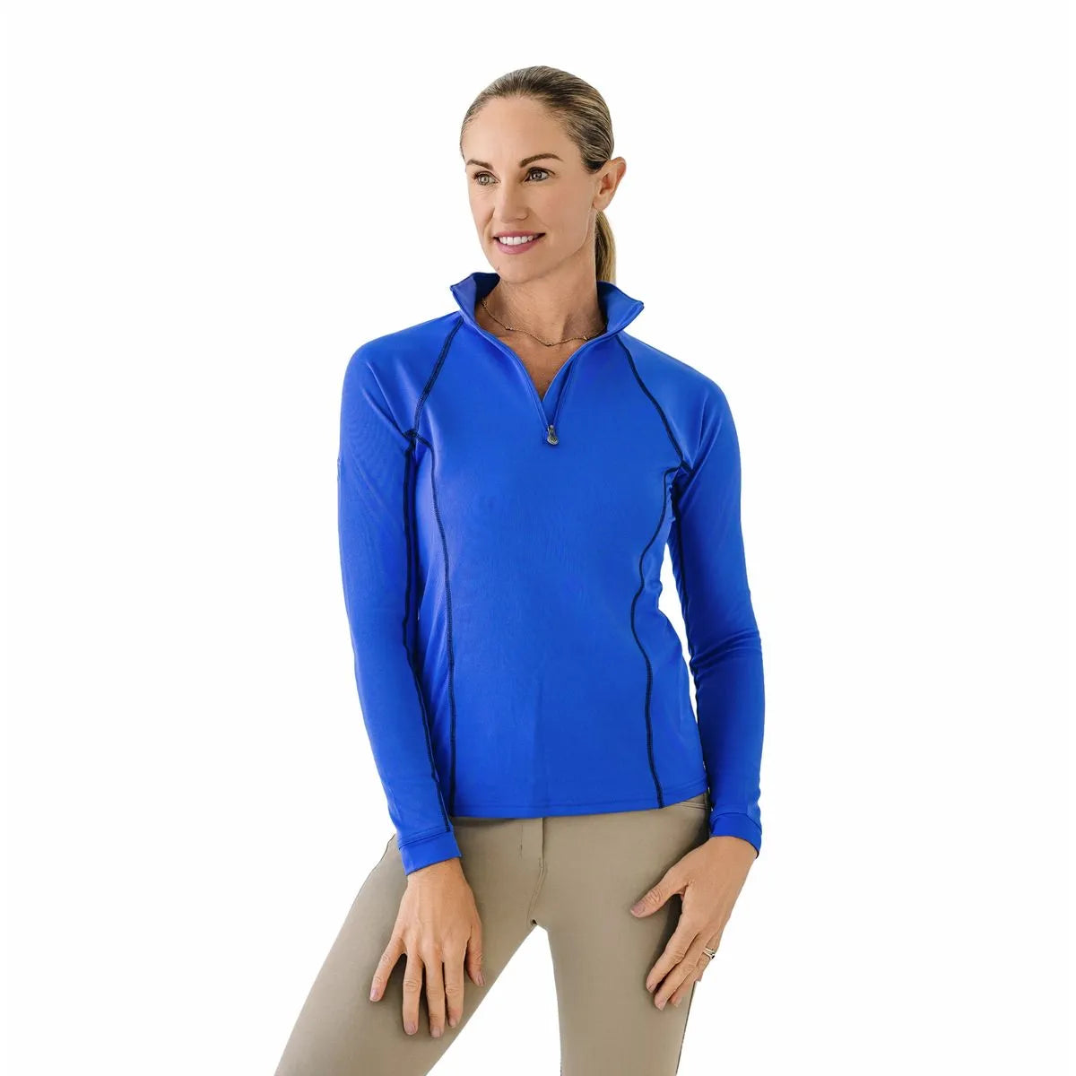 Ovation Women's 1/4 Zip Long Sleeves Sun Shirt image 6