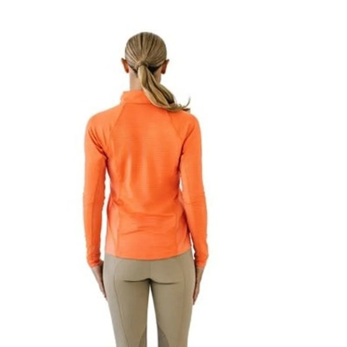 Ovation Women's Quarter Zip Long Sleeve Textured Sun Shirt image 3