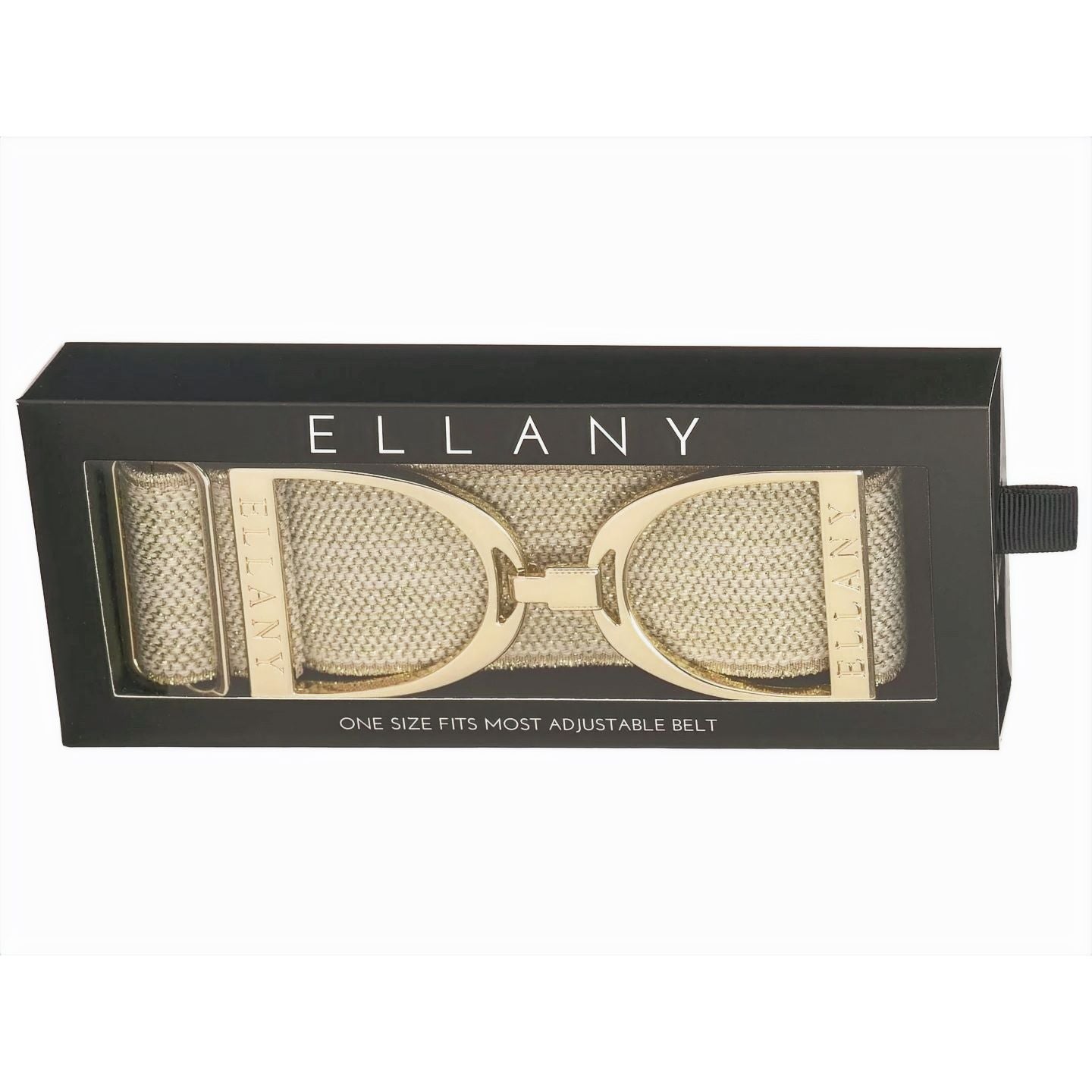 Ellany 2" Gold Dakota Stirrup Elastic Belt image 1