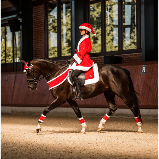 Horze Santa All Purpose Saddle Pad - Red image 0