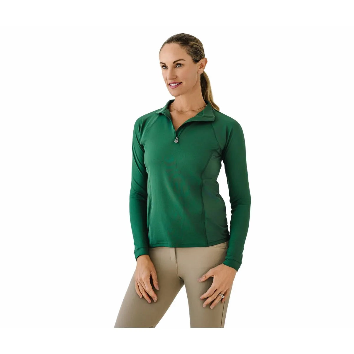 Ovation Women's 1/4 Zip Long Sleeves Sun Shirt image 3