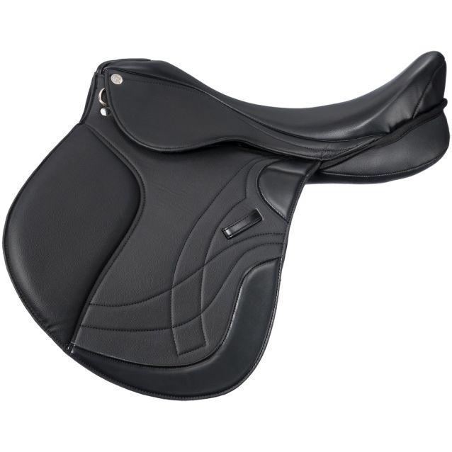 Equitare Harmony Synthetic All Purpose Saddle Black