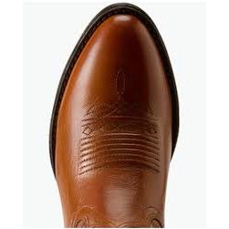 Botas vaqueras de cuero para mujer Ariat Heritage Noir R Toe