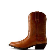 Botas vaqueras de cuero para mujer Ariat Heritage Noir R Toe