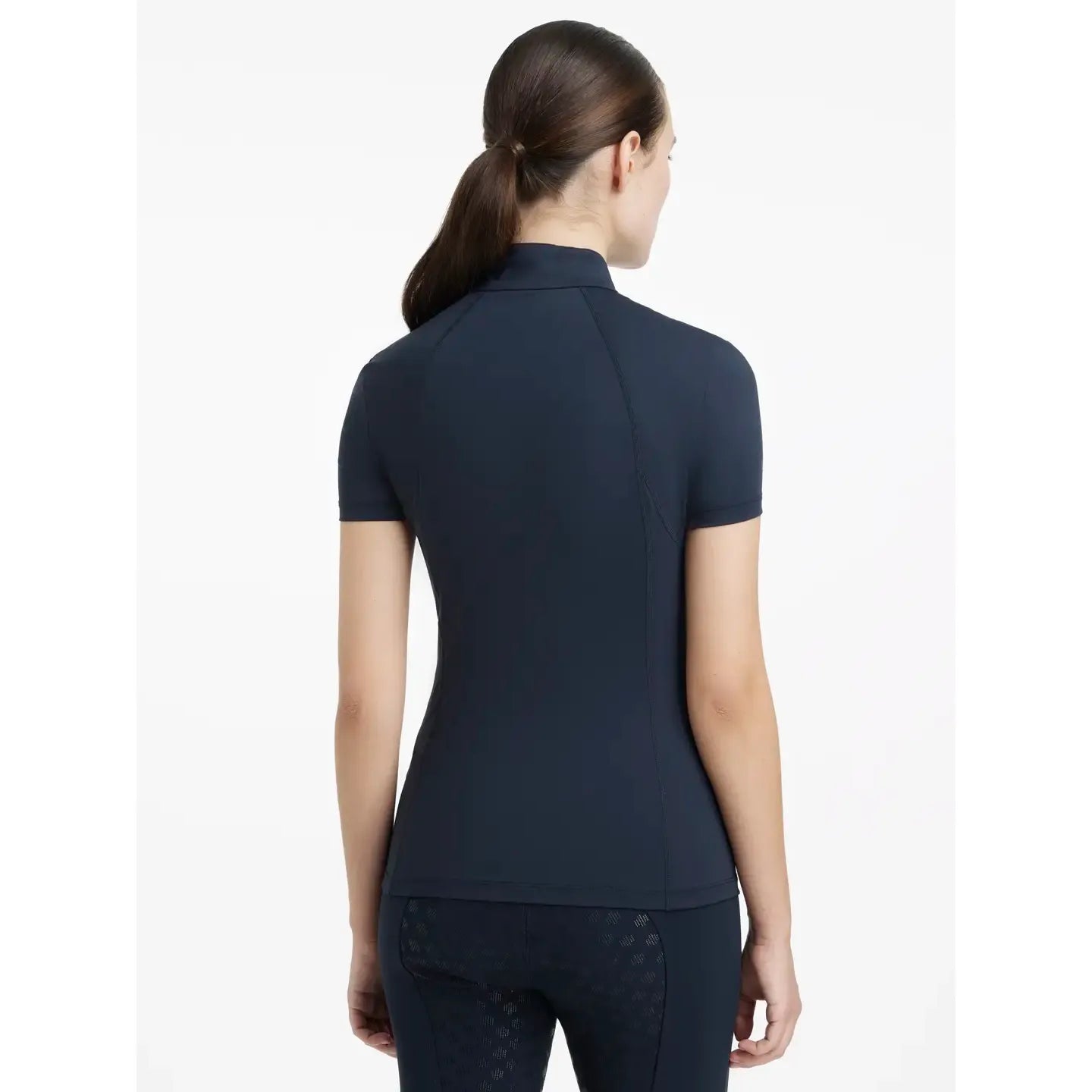 LeMieux Classique Short Sleeve Base Layer Navy