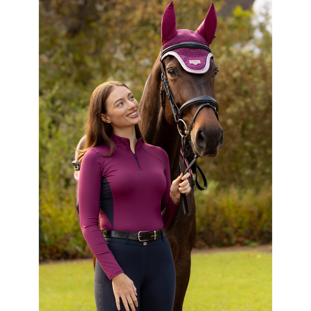 LeMieux Classique Base Layer - Blackberry