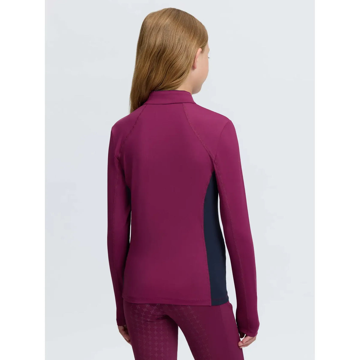 LeMieux Young Rider Classique Base Layer Blackberry