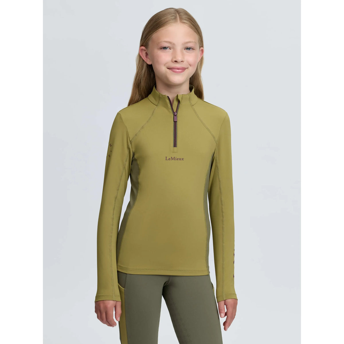 LeMieux Young Rider Classique Base Layer Gooseberry