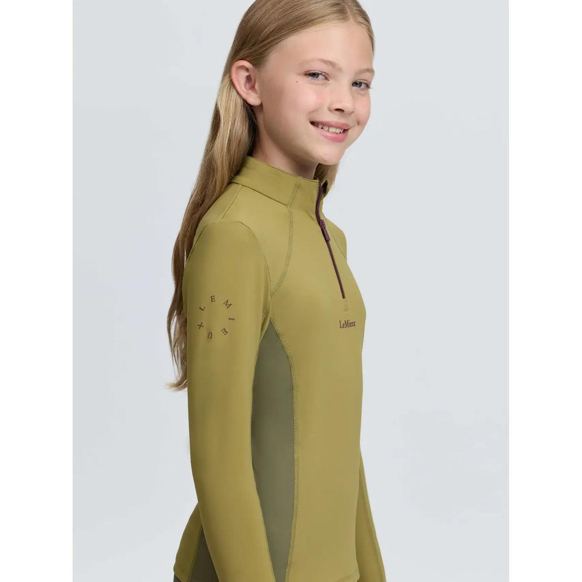 LeMieux Young Rider Classique Base Layer Gooseberry