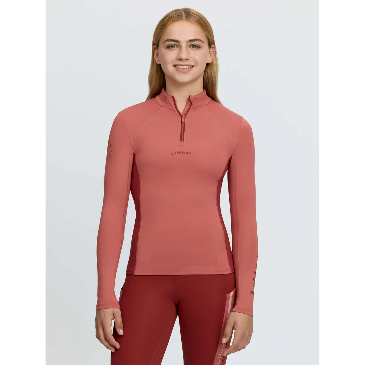 LeMieux Young Rider Classique Base Layer Spiced Earth