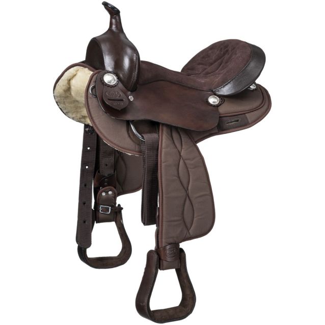 King Series Krypton Round Skirt Saddle