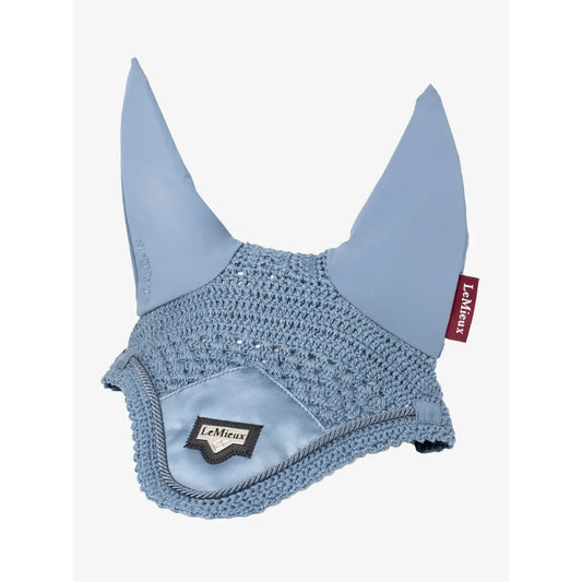 LeMieux Loire Gorro para Orejas – Gorro Antimosquitos de Lujo Azul Hielo