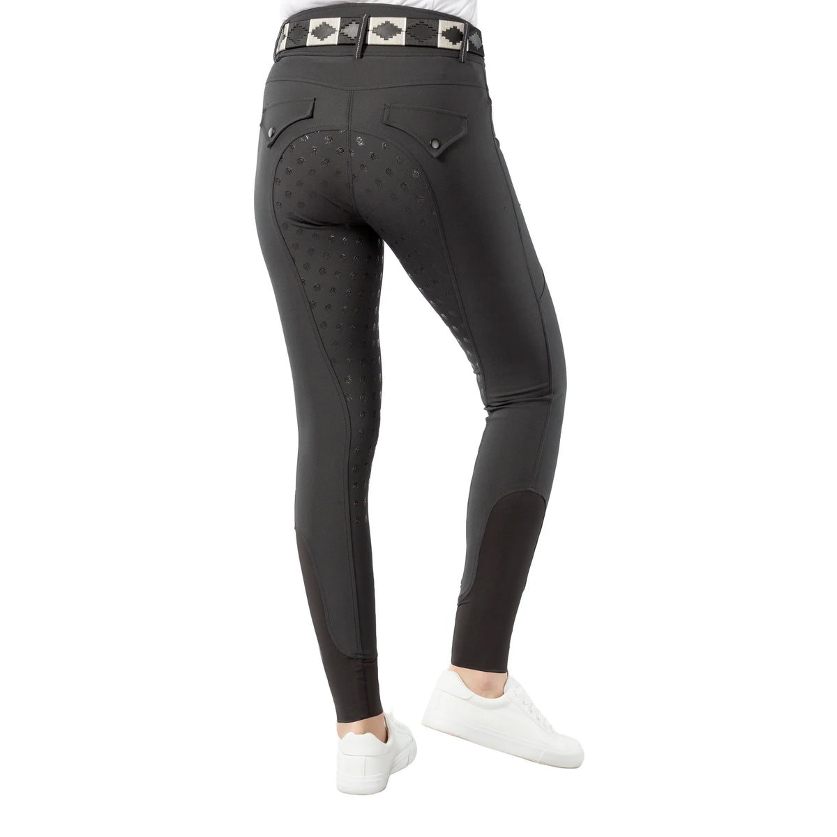 Equinavia Annika Womens Silicone Full Seat Breeches - Midnight Navy