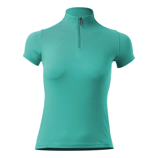 Equinavia Kari Womens Short Sleeve Sun Shirt with NordicAir® Tech - Turquoise
